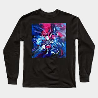 Authentic Spontaneity - abstract expressionism Long Sleeve T-Shirt